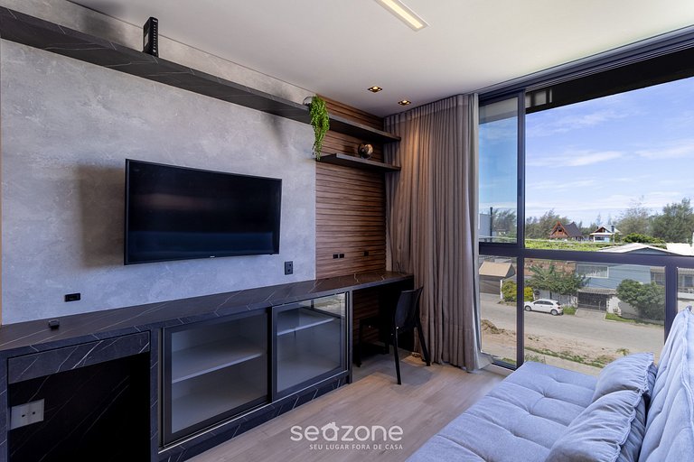 Nuevo estudio a 450m de playa Floripa-SC CCS0205