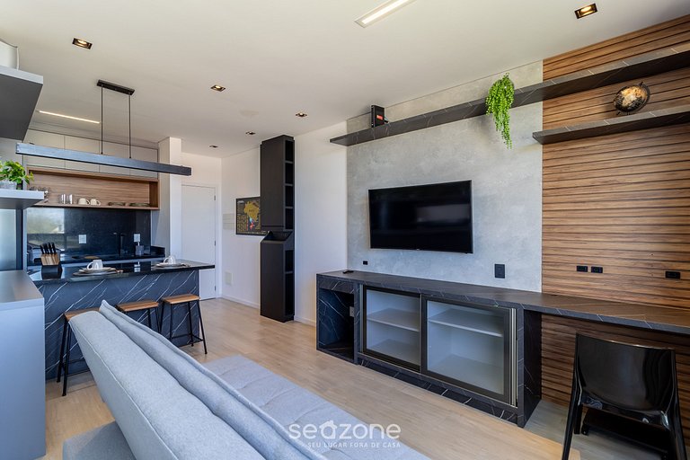 Nuevo estudio a 450m de playa Floripa-SC CCS0205