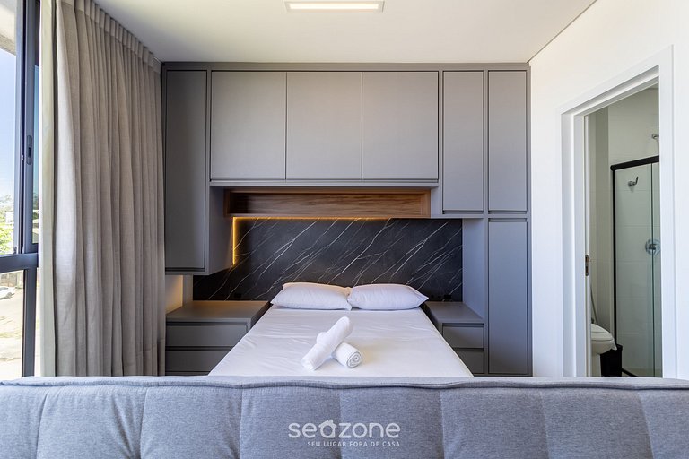 Studio novo a 450m da praia Floripa-SC CCS0205