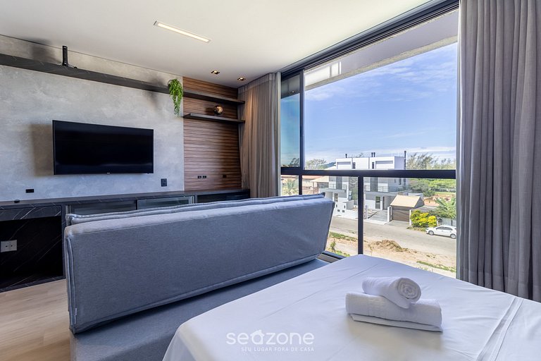 Nuevo estudio a 450m de playa Floripa-SC CCS0205