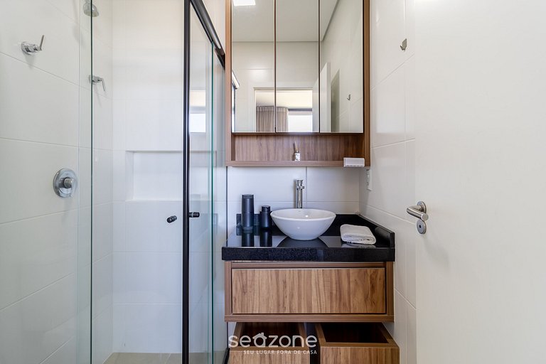 Studio novo a 450m da praia Floripa-SC CCS0205