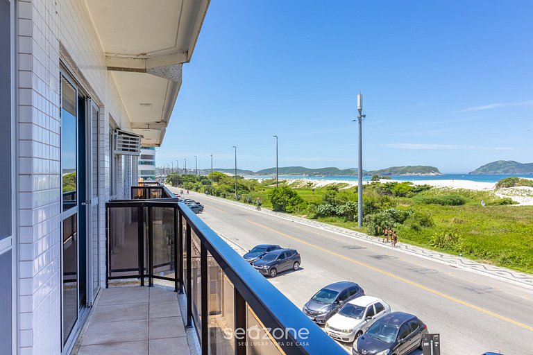 Confortável apto beira mar em Cabo Frio/RJ LDN021