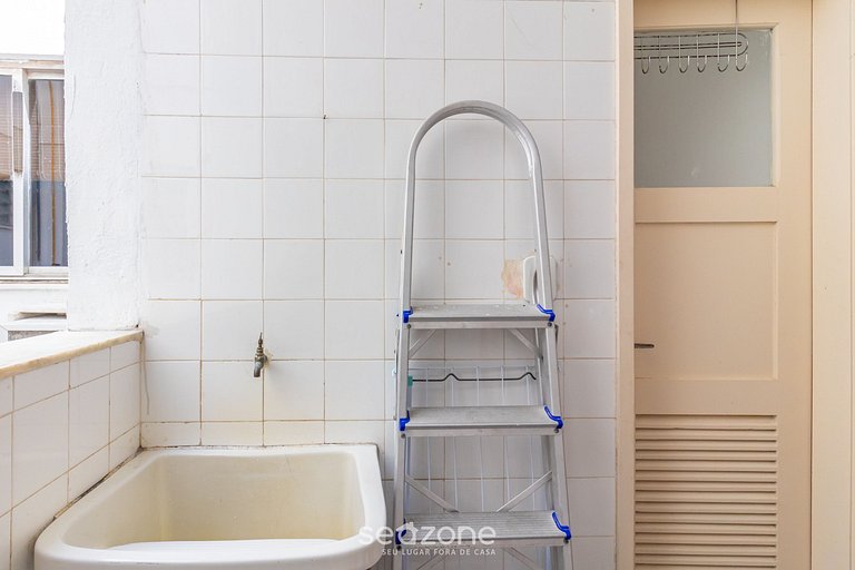 Confortável apto beira mar em Cabo Frio/RJ LDN021