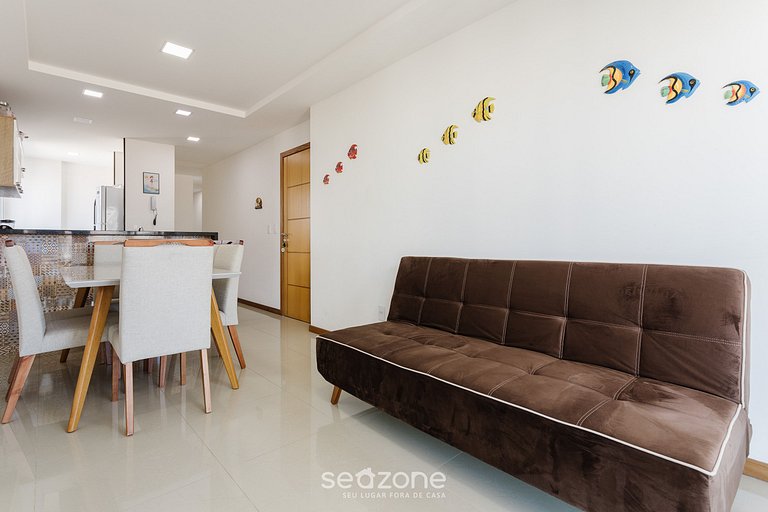 Precioso apto a sólo 400m de Praia do Morro CVE402