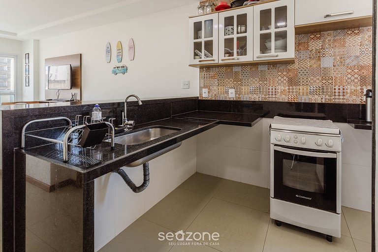 Precioso apto a sólo 400m de Praia do Morro CVE402