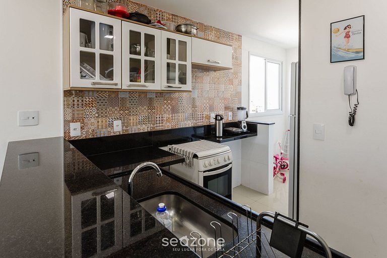 Precioso apto a sólo 400m de Praia do Morro CVE402