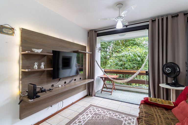 Apto 1 dormitorio con barbacoa Floripa-SC ABL0138