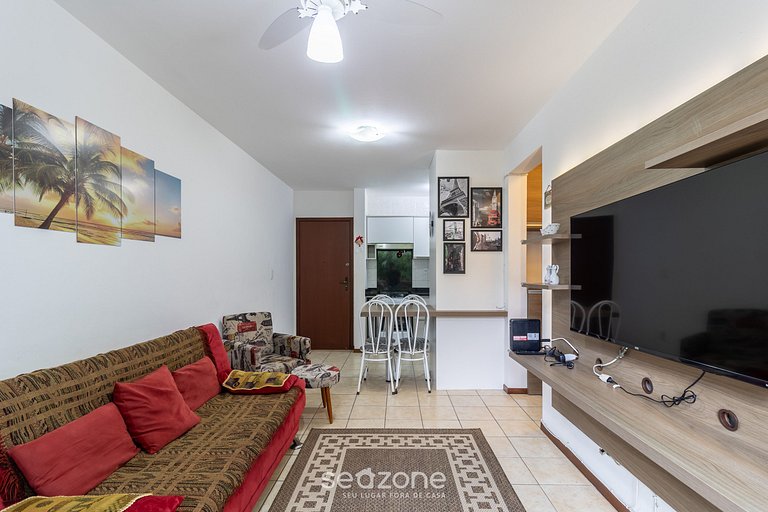 Apto 1 quarto com churrasqueira Floripa-SC ABL0138