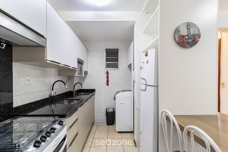 Apto 1 dormitorio con barbacoa Floripa-SC ABL0138