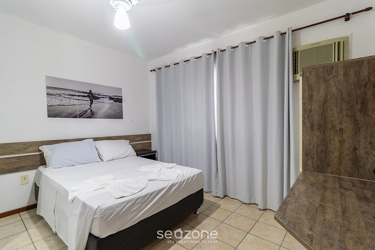 Apto 1 dormitorio con barbacoa Floripa-SC ABL0138