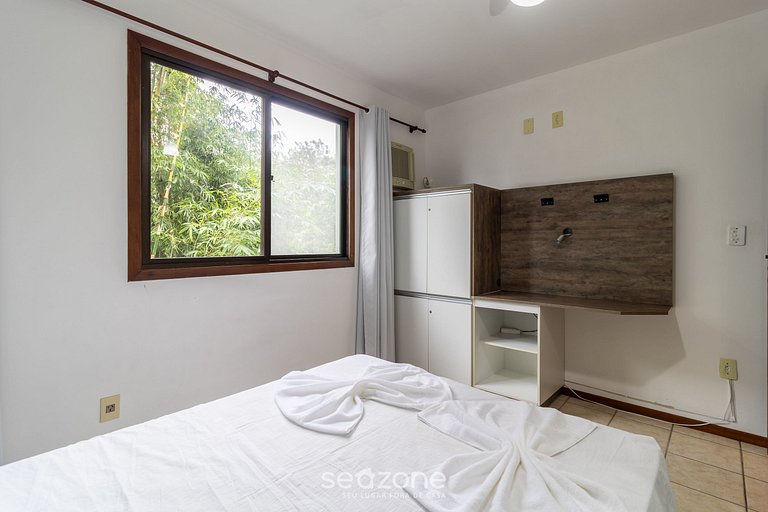 Apto 1 dormitorio con barbacoa Floripa-SC ABL0138