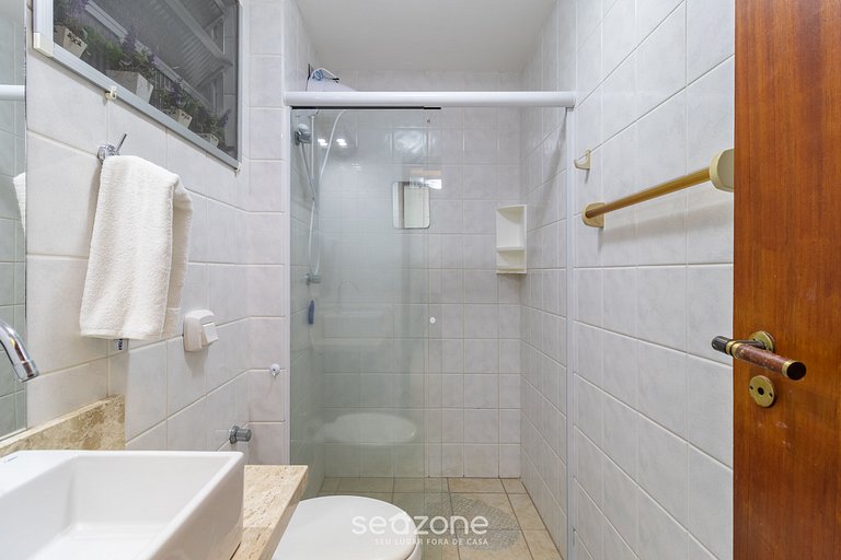 Apto 1 dormitorio con barbacoa Floripa-SC ABL0138