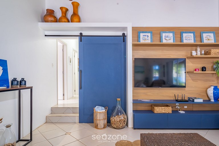 Casa 4Q c/ churrasq. 100m da praia JAT0355