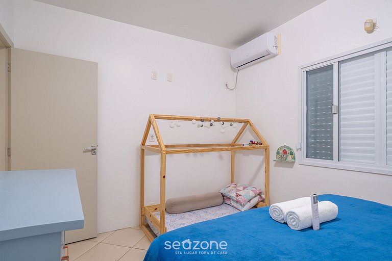 Casa 4Q c/ churrasq. 100m da praia JAT0355