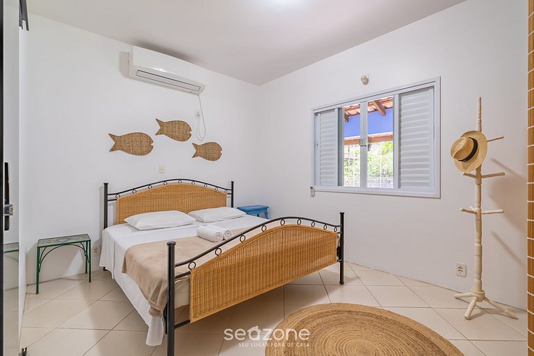 Casa 4Q c/ churrasq. 100m da praia JAT0355