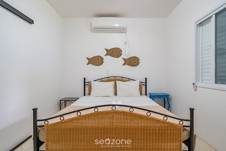 Casa 4Q c/ churrasq. 100m da praia JAT0355