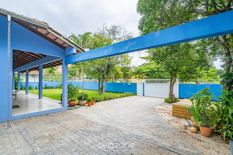 Casa 4Q c/ churrasq. 100m da praia JAT0355