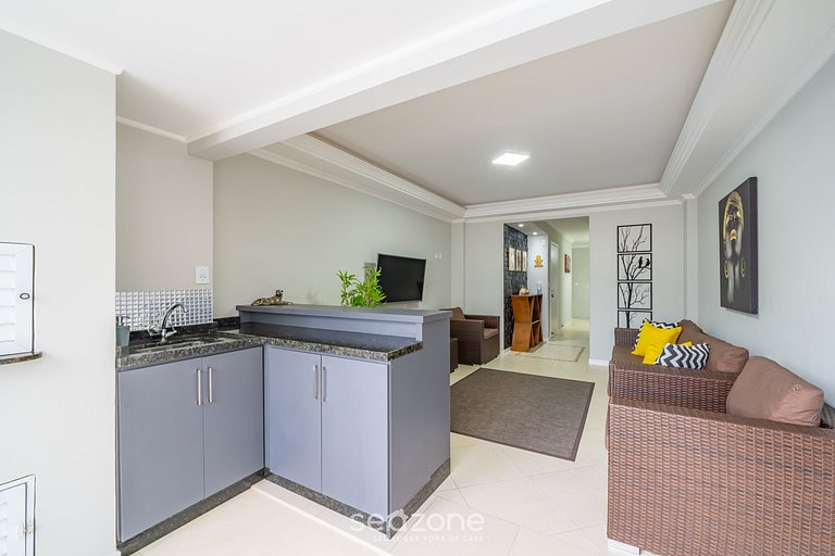 Hermoso apto a 110m de playa, Itapema/SC OBS0301