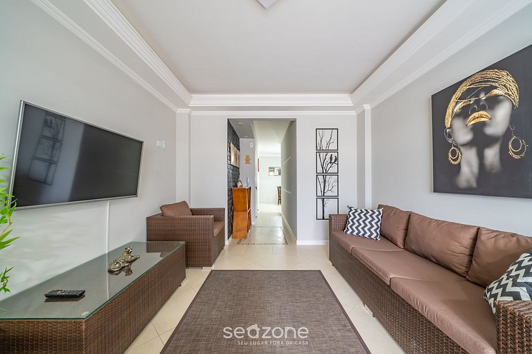 Lindo apto a 110m de meia praia Itapema/SC OBS0301