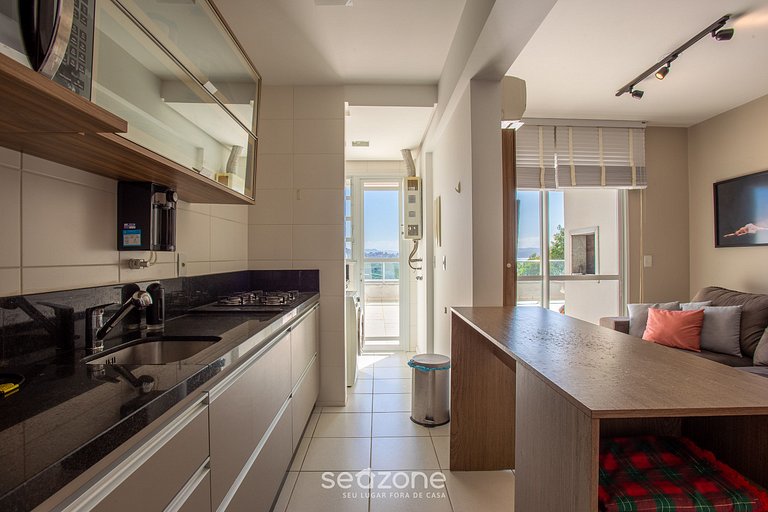 Apto Encantadora Vista al Mar en Itacorubi CMR204