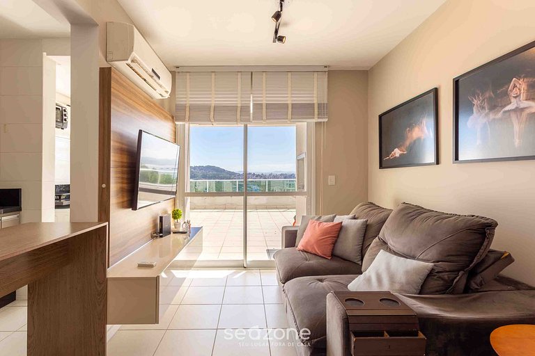 Apto c/ Vista Mar Encantadora no Itacorubi CMR204