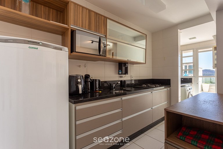 Apto c/ Vista Mar Encantadora no Itacorubi CMR204