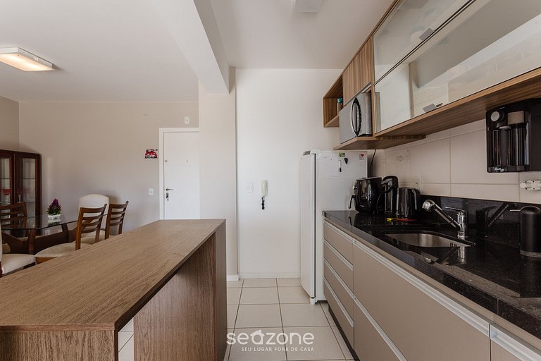 Apto Encantadora Vista al Mar en Itacorubi CMR204