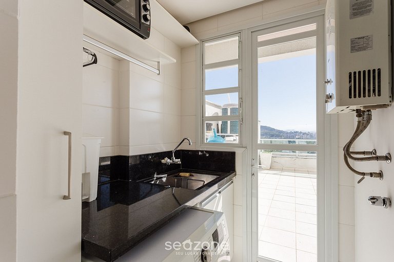 Apto c/ Vista Mar Encantadora no Itacorubi CMR204