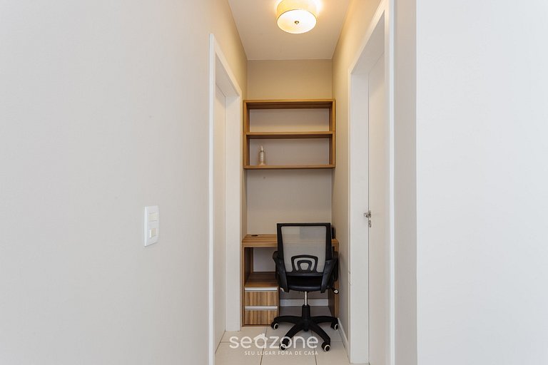 Apto c/ Vista Mar Encantadora no Itacorubi CMR204