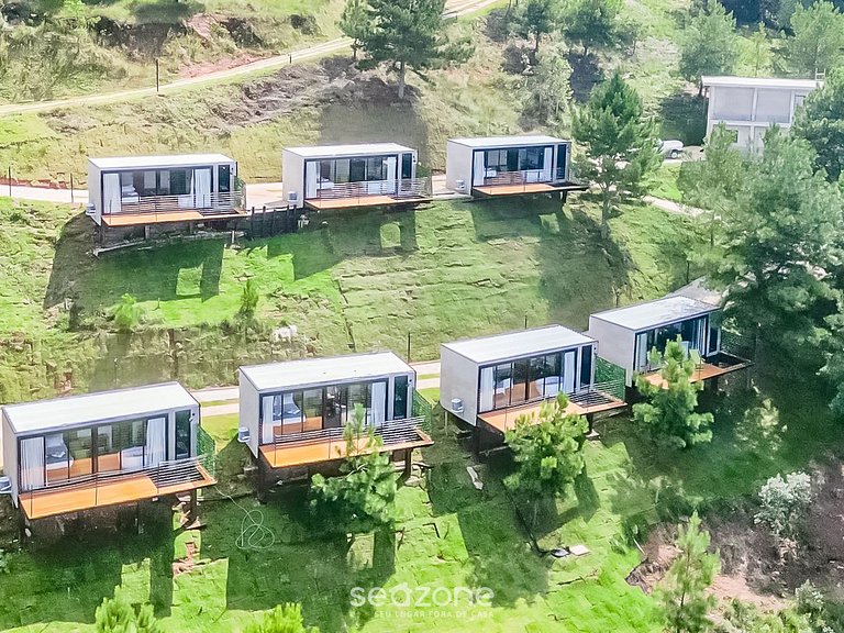 Bela Cabana c/ vista p/ as montanhas em CDJ CNB007