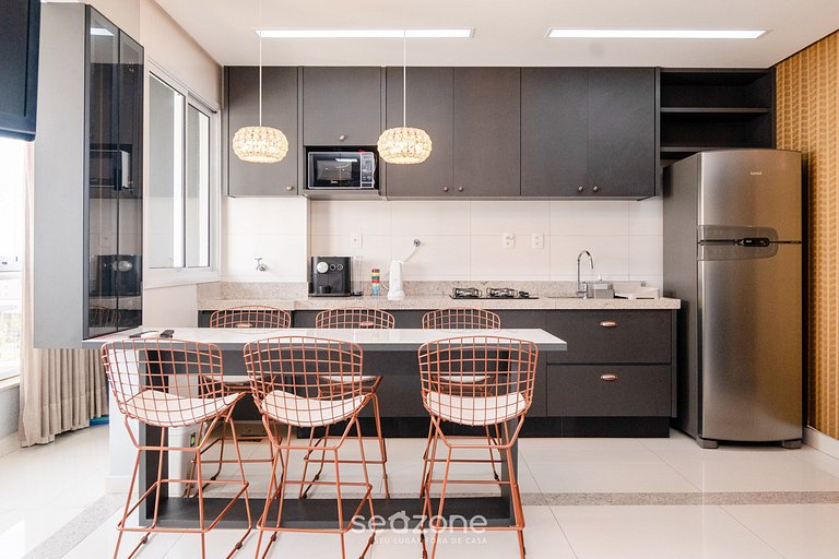 Flat en condominio en Setor Bueno - LHD0706