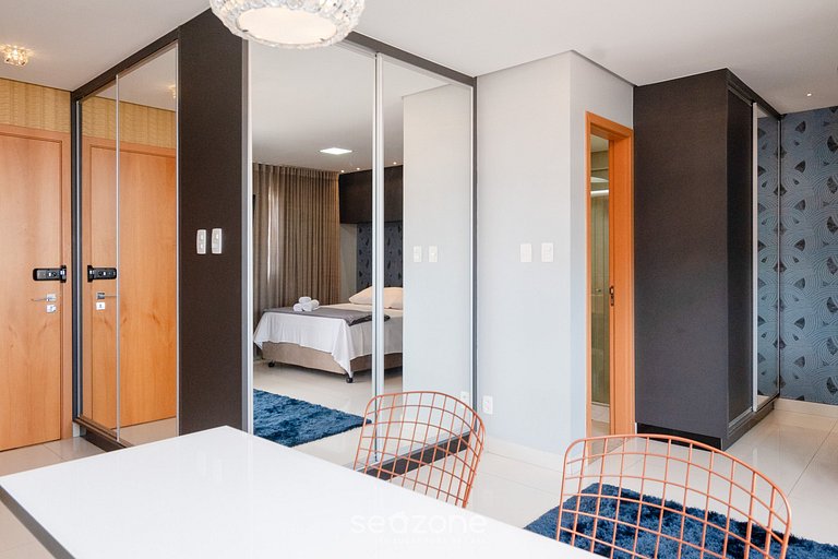 Flat en condominio en Setor Bueno - LHD0706