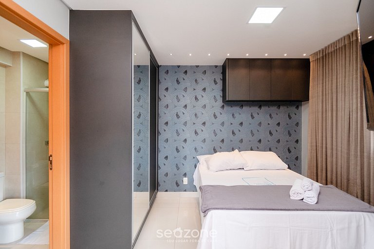 Flat en condominio en Setor Bueno - LHD0706