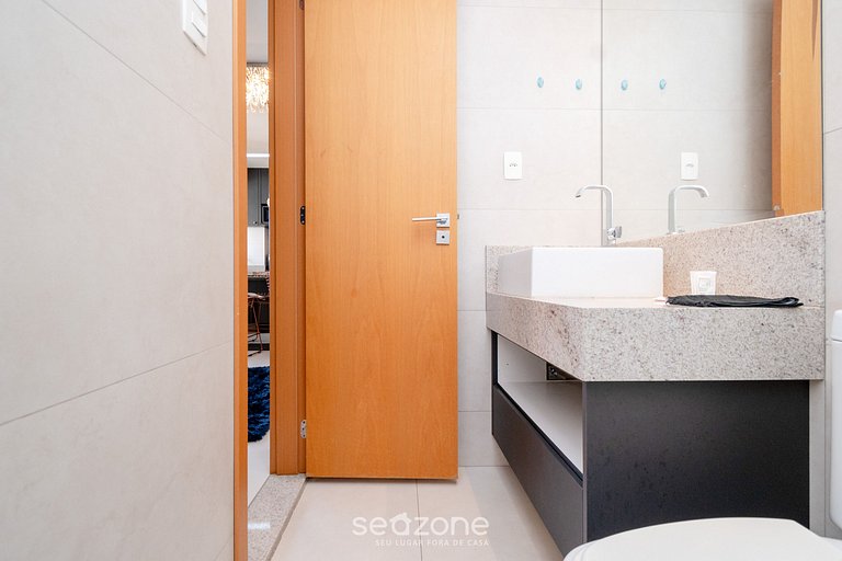 Flat c/ gimnasio en cond., Setor Bueno - LHD0706