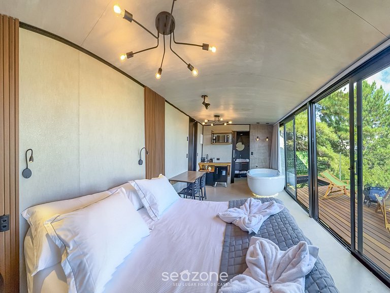 Cabaña Acogedora con Vista a la Sierra [CNB003]