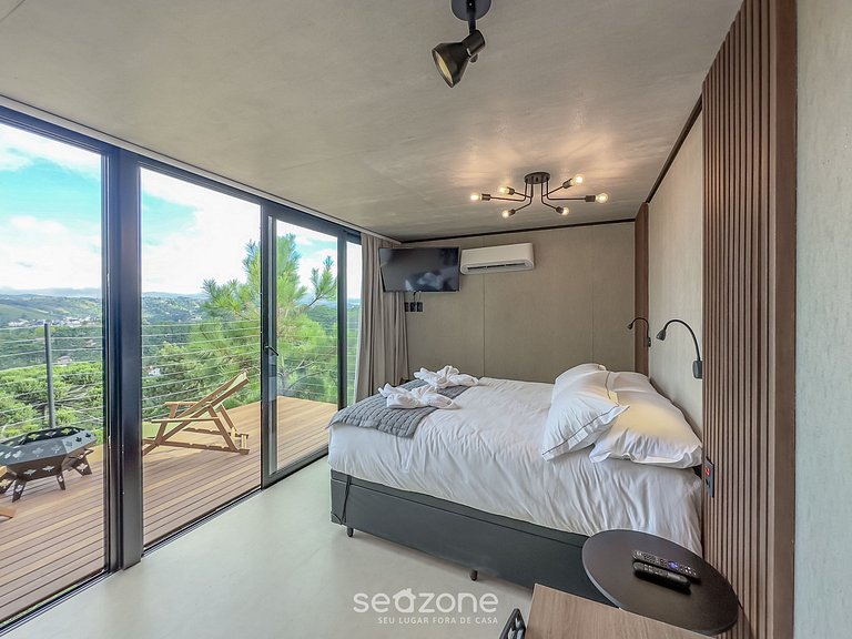 Cabana Aconchegante com Vista Serra [CNB003]