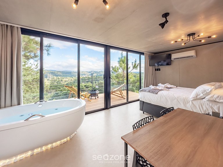 Cabaña Acogedora con Vista a la Sierra [CNB003]