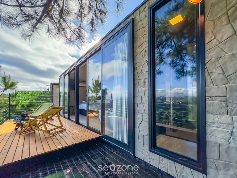 Cabaña Acogedora con Vista a la Sierra [CNB003]