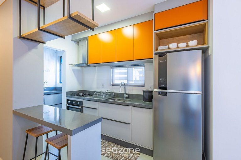 Cómodo ajuste a 5 min de la playa, Itapema JZZ702