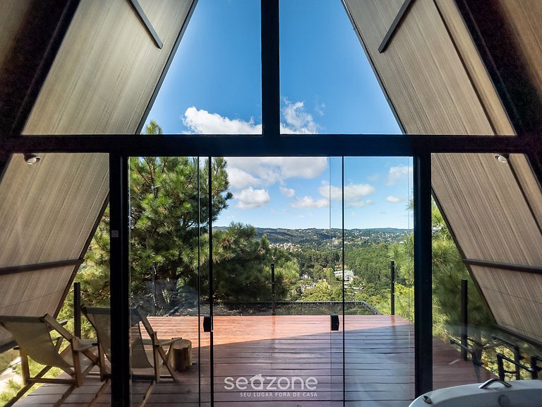 Hermoso chalet p/ parejas en la Sierra Paulista CNA008