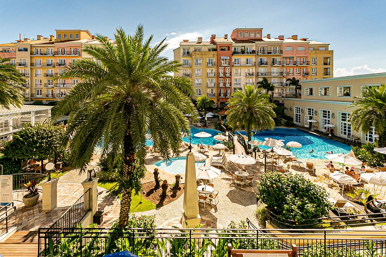 Belo studio em resort de luxo em Jurerê ILC4104