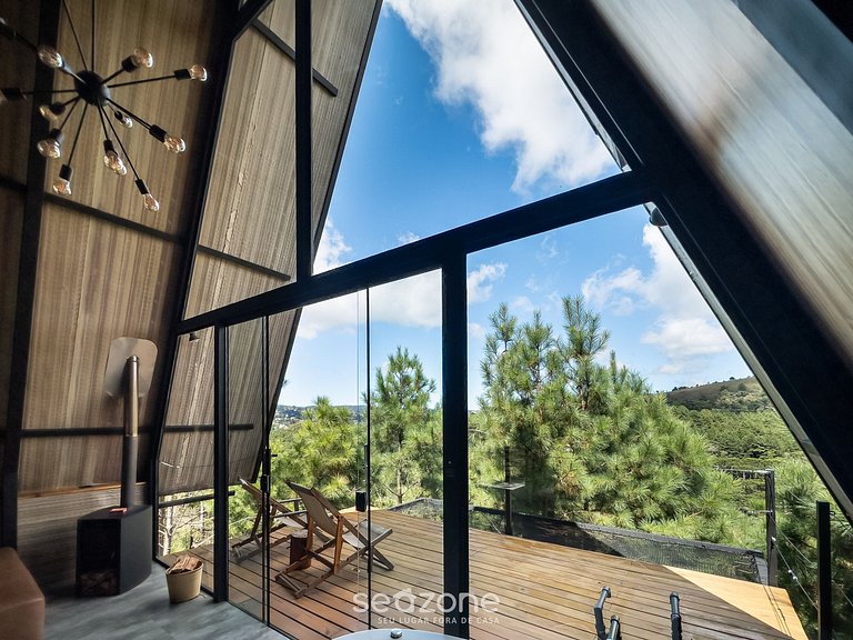 Lindo chalé p/ casais na Serra Paulista CNA008