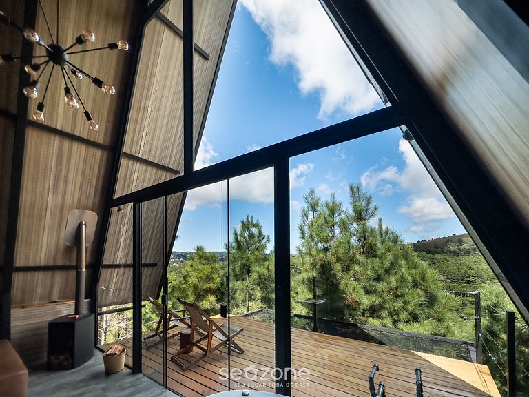 Hermoso chalet p/ parejas en la Sierra Paulista CNA008