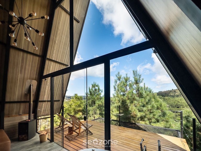 Hermoso chalet p/ parejas en la Sierra Paulista CNA010