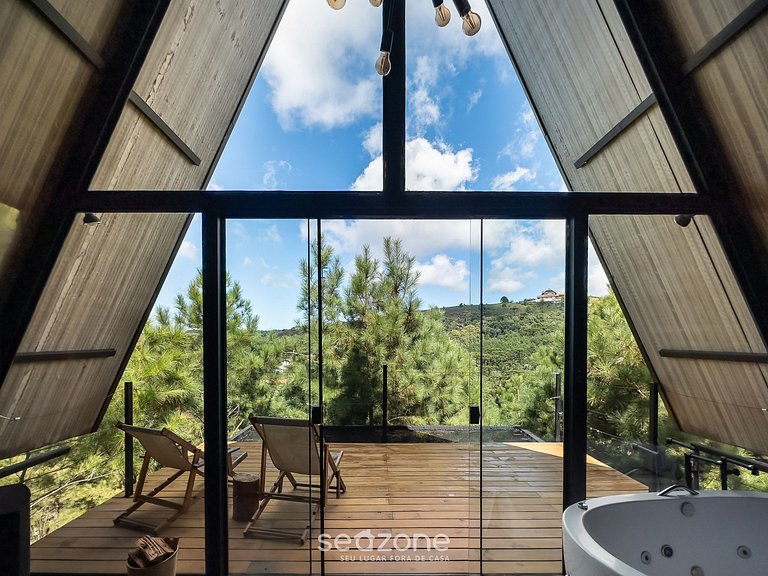 Hermoso chalet p/ parejas en la Sierra Paulista CNA010