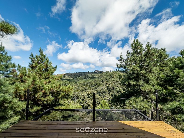 Hermoso chalet p/ parejas en la Sierra Paulista CNA008