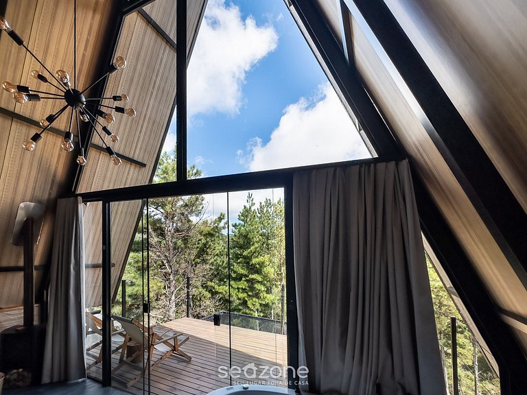 Hermoso chalet p/ parejas en la Sierra Paulista CNA008