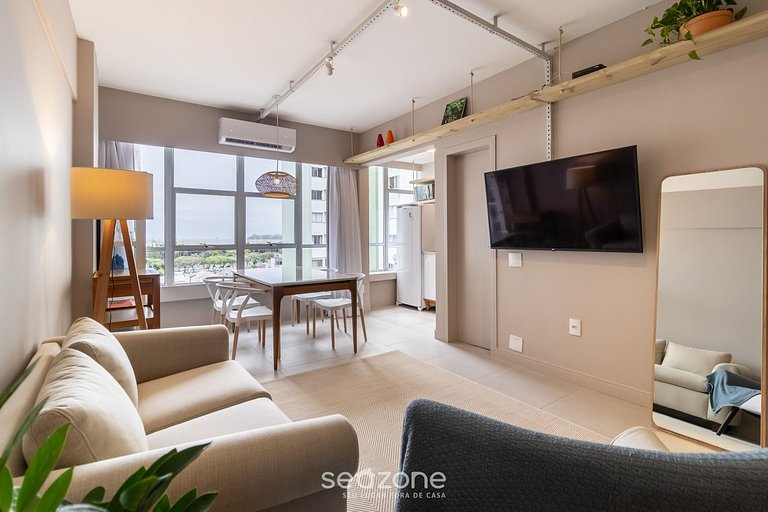 Apto moderno no centro de Floripa VLR301