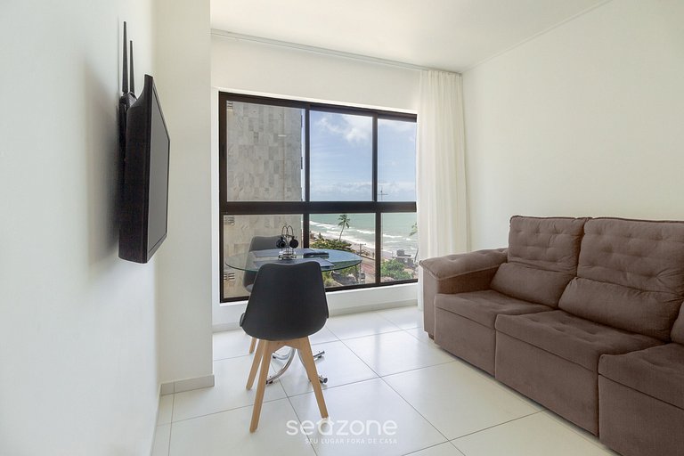 Apto Vista Mar Pé na Areia em Boa Viagem IAA0503