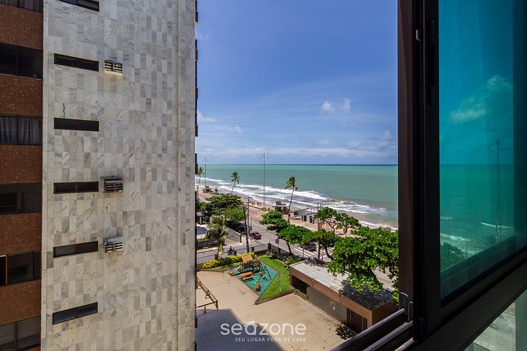 Apto Vista Mar Pé na Areia em Boa Viagem IAA0503